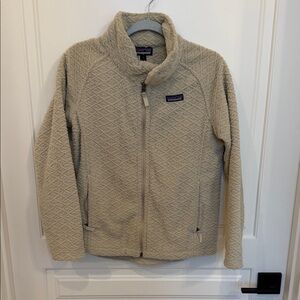 Patagonia Light Tan Quilted Jacket